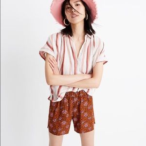 Madewell paisley shorts